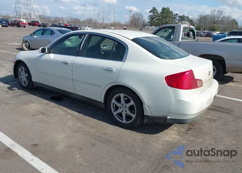 2004 Infiniti G35 from USA, damaged, VIN JNKCV51E04M109058